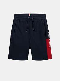 Tommy Hilfiger tmavomodré teplákové pánske kraťasy