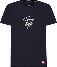 Tommy Hilfiger tmavomodré tričko CN SS TEE