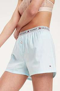 Tommy Hilfiger tyrkysové dámske domáce kraťasy Woven Short - L
