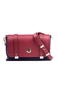 Tommy Hilfiger vínová kabelka TH Elegant Crossover Cabernet Mix