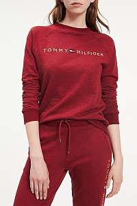 Tommy Hilfiger vínové/bordové mikina CK Track Top