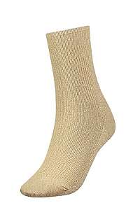Tommy Hilfiger zlaté trblietavé ponožky Glitter 