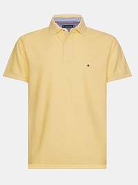 Tommy Hilfiger žlté pánske basic polo tričko