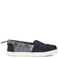 Toms detské topánky Youth Bimini / Blue Denim Geo Textile