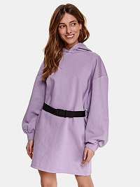 TOP SECRET fialové mikinové šaty