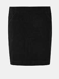 Tranquillo čierna menčestrová sukňa Cursa