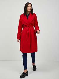 Trenčkoty a ľahké kabáty pre ženy ORSAY - červená