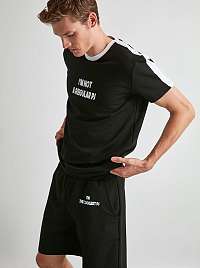 Trendyol čierne pánske pyžamo