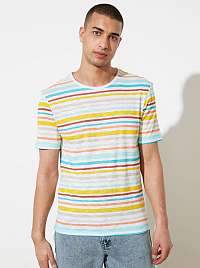 Trendyol farebné pánske tričko