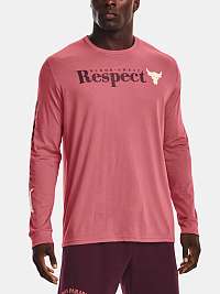 Tričká s dlhým rukávom pre mužov Under Armour - ružová