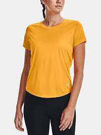 Tričká s dlhým rukávom pre ženy Under Armour - žltá