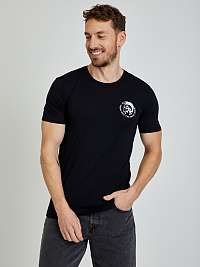 Tričká s krátkym rukávom pre mužov Diesel - tmavomodrá, čierna, biela