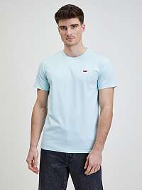 Tričká s krátkym rukávom pre mužov Levi's® - svetlomodrá