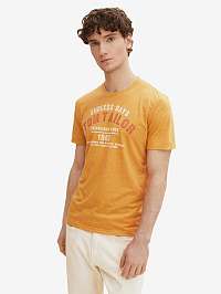 Tričká s krátkym rukávom pre mužov Tom Tailor - oranžová