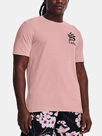 Tričká s krátkym rukávom pre mužov Under Armour - ružová