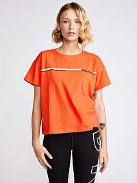 Tričká s krátkym rukávom pre ženy DKNY - oranžová