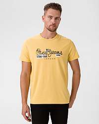 Tričká s krátkym rukávom pre ženy Pepe Jeans - žltá
