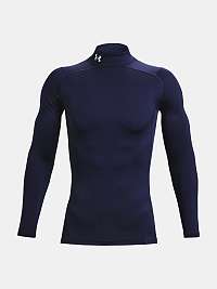 Tričko Under Armour CG Armour Comp Mock- tmavo modrá