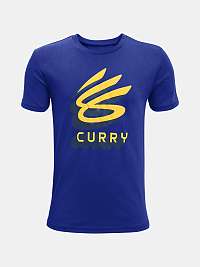 Tričko Under Armour Curry Logo Tee - modrá