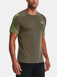 Tričko Under Armour HG Armour Fitted Nvlty SS-GRN