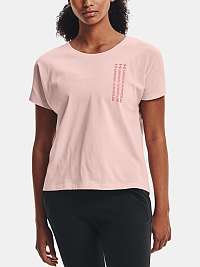 Tričko Under Armour Live Repeat WM Graphic Tee - ružová