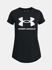 Tričko Under Armour Live Sportstyle Graphic SS - čierna