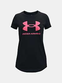 Tričko Under Armour Live Sportstyle Graphic SS - čierne