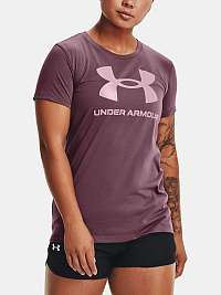 Tričko Under Armour Live Sportstyle Graphic SSC- fialová