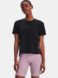 Tričko Under Armour Pocket Mesh Graphic SS - čierna