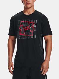 Tričko Under Armour UA BOXED SYMBOL OUTLINE SS - čierna
