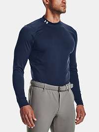 Tričko Under Armour UA CGI LS Golf Mock - tmavo modrá