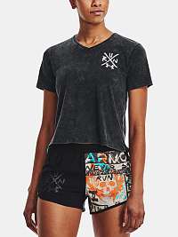 Tričko Under Armour UA Destroy All Miles Tee II-BLK