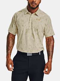 Tričko Under Armour UA Kazoku Vanish Jacquard Polo - biela