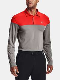 Tričko Under Armour UA LS Playoff Novelty Polo - oranžová