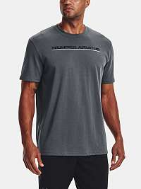 Tričko Under Armour UA OUTLINE SYMBOL GRID SS - šedá