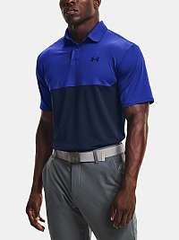 Tričko Under Armour UA Perf Polo 2.0 Colorblock - modrá