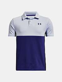 Tričko Under Armour UA Performance Blocked Polo - modré