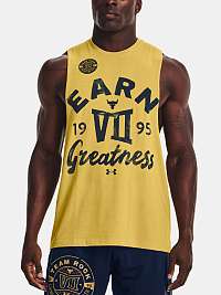 Tričko Under Armour UA Pjt Rk Earn Greatness Tnk - žlté