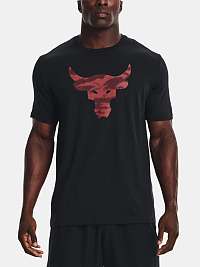 Tričko Under Armour UA Pjt Rock Brahma Bull SS - čierná