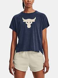 Tričko Under Armour UA PROJECT ROCK BULL SS - tmavomodrá