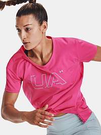 Tričko Under Armour UA Rush Energy 12.1 SS - ružové