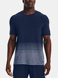 Tričko Under Armour UA Seamless LUX SS - tmavo modrá