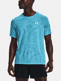 Tričko Under Armour UA Streaker Jacquard Tee - modrá