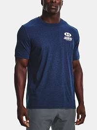 Tričko Under Armour UA SYMBOL BARCODE SS - tmavo modrá