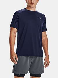 Tričko Under Armour UA Tech 2.0 SS Tee Novinka - tmavomodrá