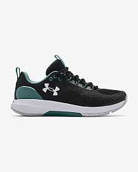 Under Armour Charged Commit Tenisky Čierna Zelená
