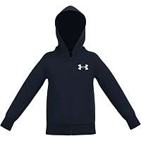 Under Armour chlapčenská mikina RIVAL COTTON FZ HOODIE