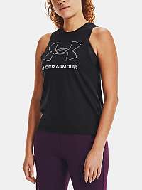 Under Armour čierne dámske tielko Live Sportstyle Graphic Tank