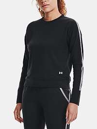 Under Armour dámska mikina Rival Terry Taped Crew-BLK