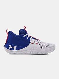 Under Armour Embiid One Basketball Tenisky Modrá Biela